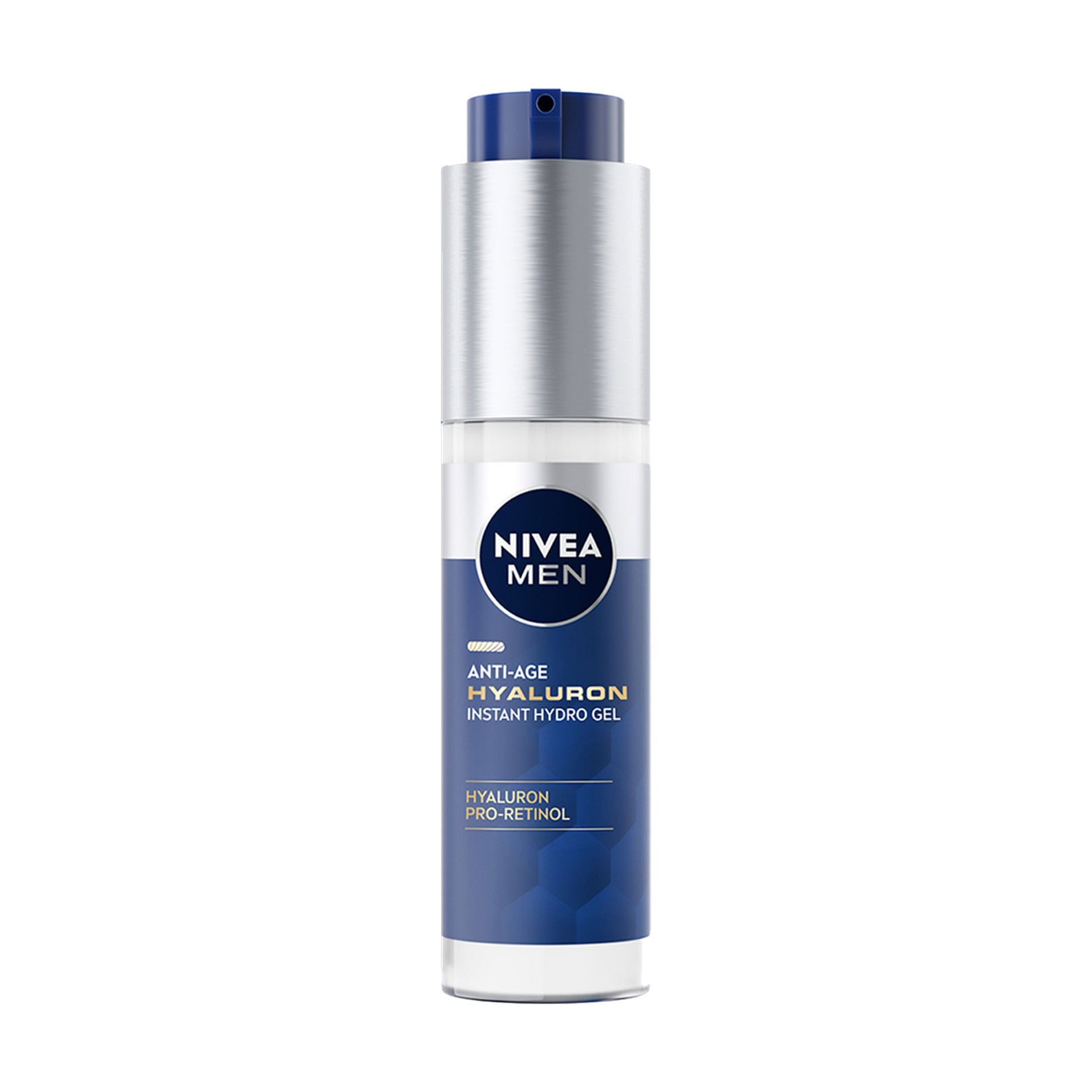 Антивіковий гідрогель NIVEA MEN Hyaluron з гіалуроновою кислотою, 50 мл