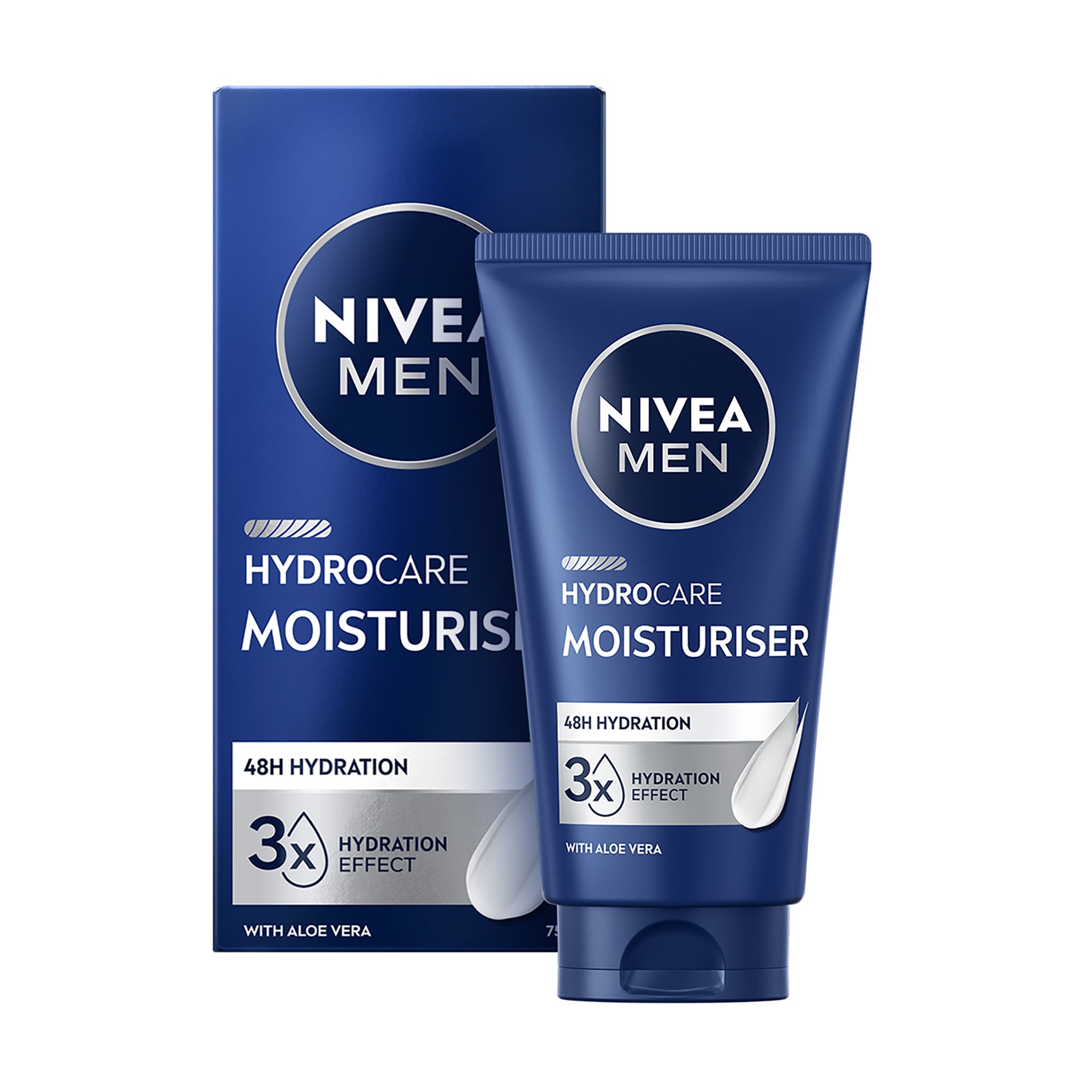 Зволожувальний крем для обличчя NIVEA MEN Гідродогляд, 75 мл